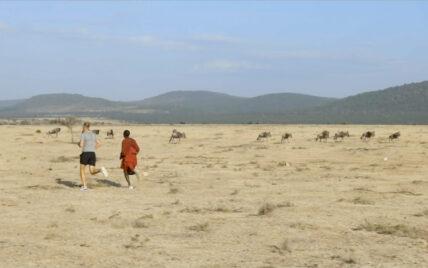 morning jog with maasai