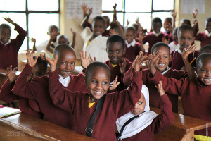 tanzanian school children