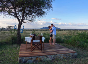 wedding proposal at seregneti thomson safaris camp