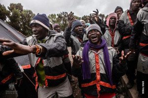 kilimanjaro porters singing
