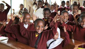 tanzanian school children