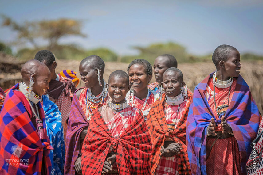 beads maasai women