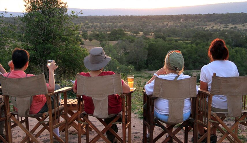 sundowners on safari