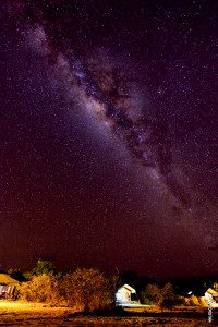 night sky over eastern serengeti camp