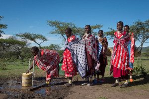 access to clean water for maasai communities