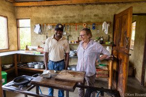 thomson staff and guest on culinary safari in tanzania