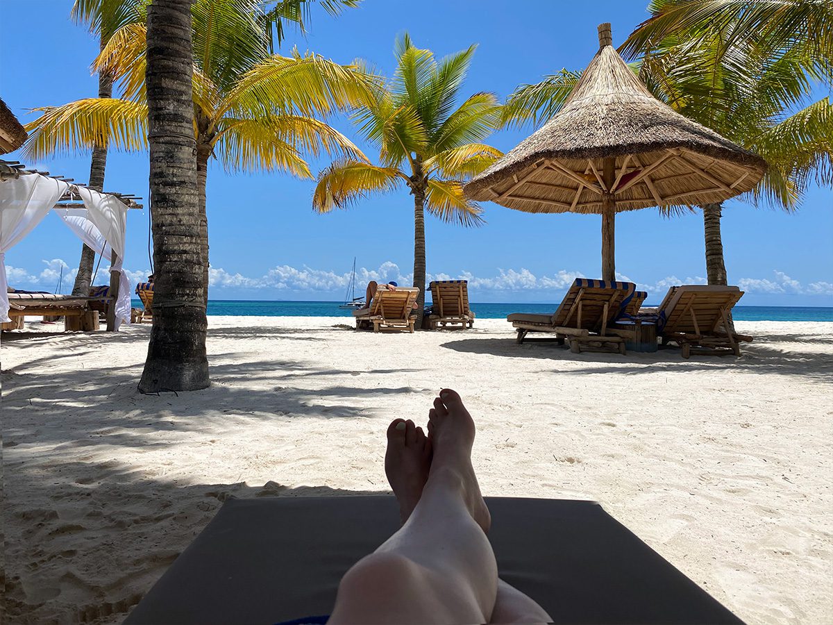 relaxing beach honeymoon in zanzibar