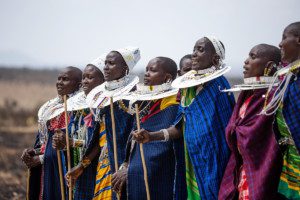 maasai women singing