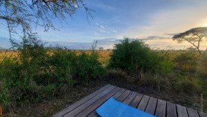 yoga at thomson serengeti camp