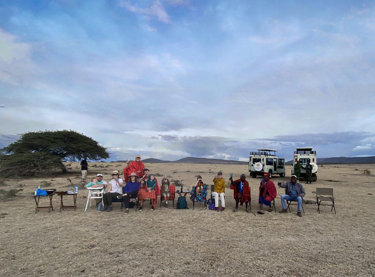 serengeti sundowners on a family safari