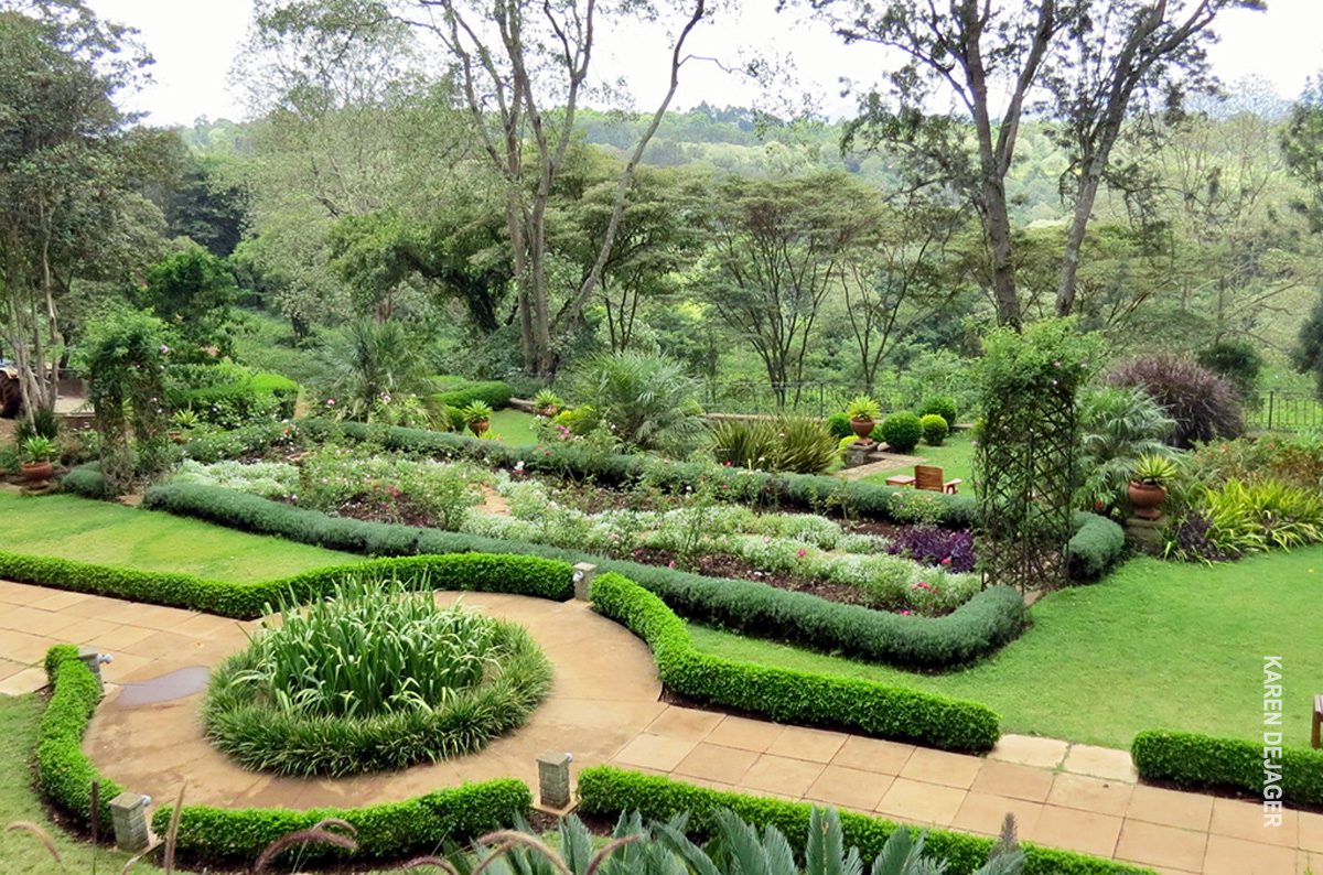 gardens at gibbs farm ngorongoro tanzania