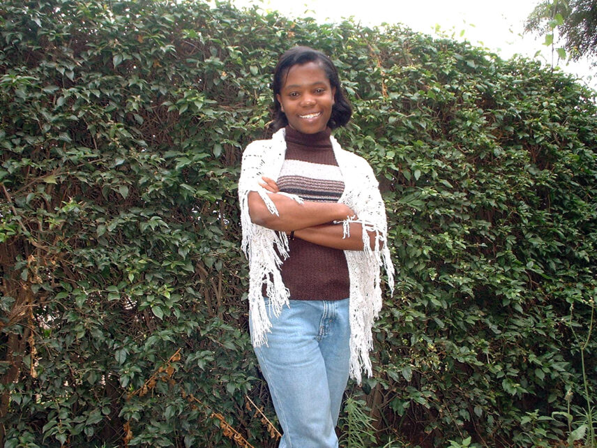 rose smiling in arusha tanzania