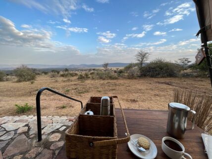 coffee tent eastern serengeti