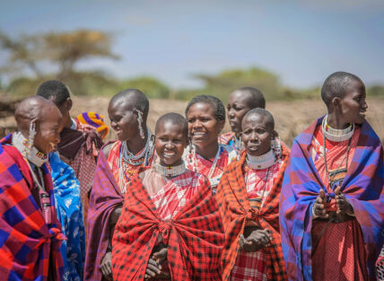 maasai women in east serengeti