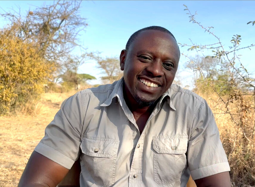 thomson safaris head guide nasibu at serengeti nyumba camp