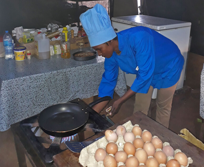 thomson safaris nyumba camp chef rebeka