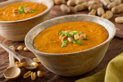 pea and peanut soup recipe