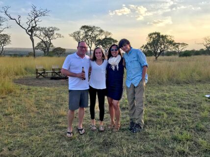family at thomson serengeti nyumba camp