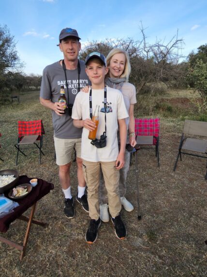 family on safari with thomson in tanzania