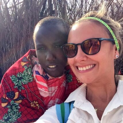 thomson guest visits maasai boma on family safari