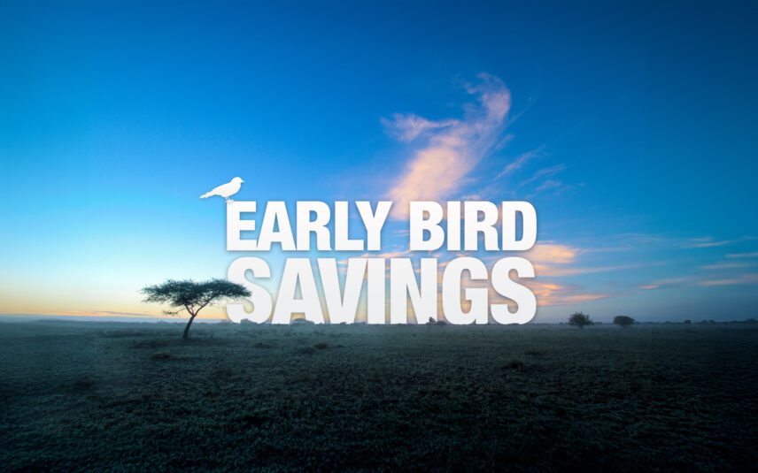 booking safari early