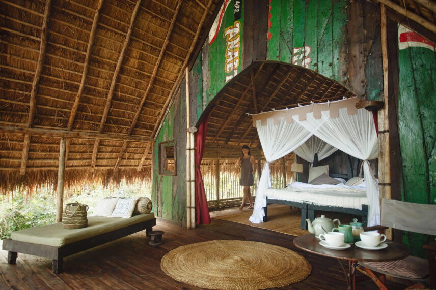 bedroom at greystoke mahale