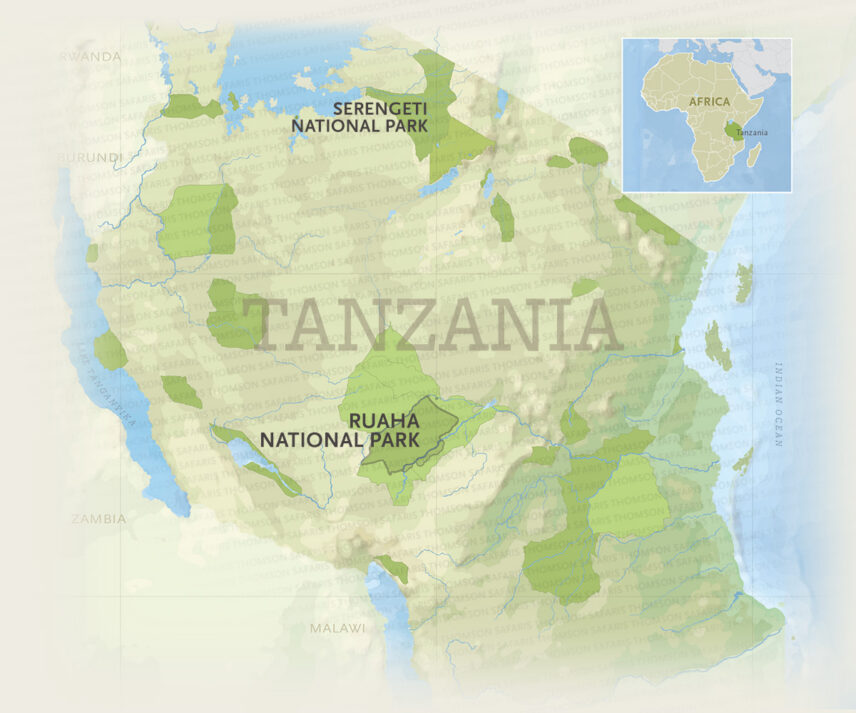 safari extension to ruaha national park tanzania