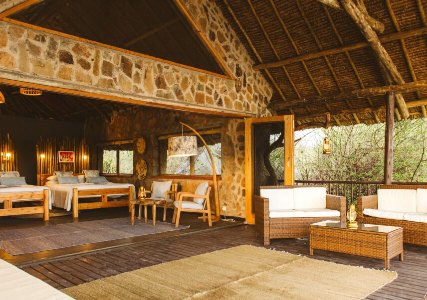 banda at ruaha river lodge