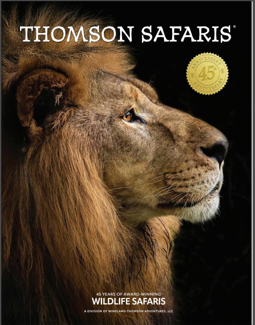 thomson safaris catalog cover