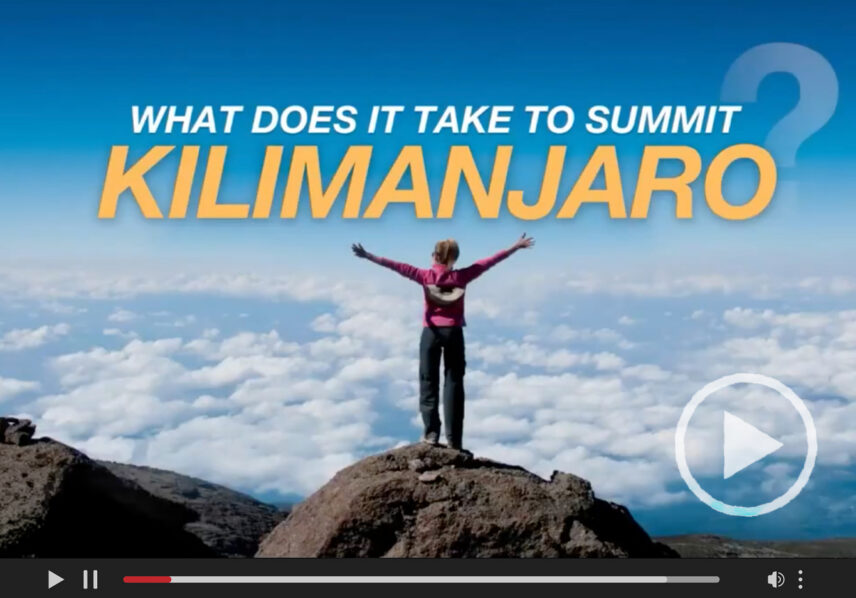 webinar cover of what it takes to summit kilimanjaro