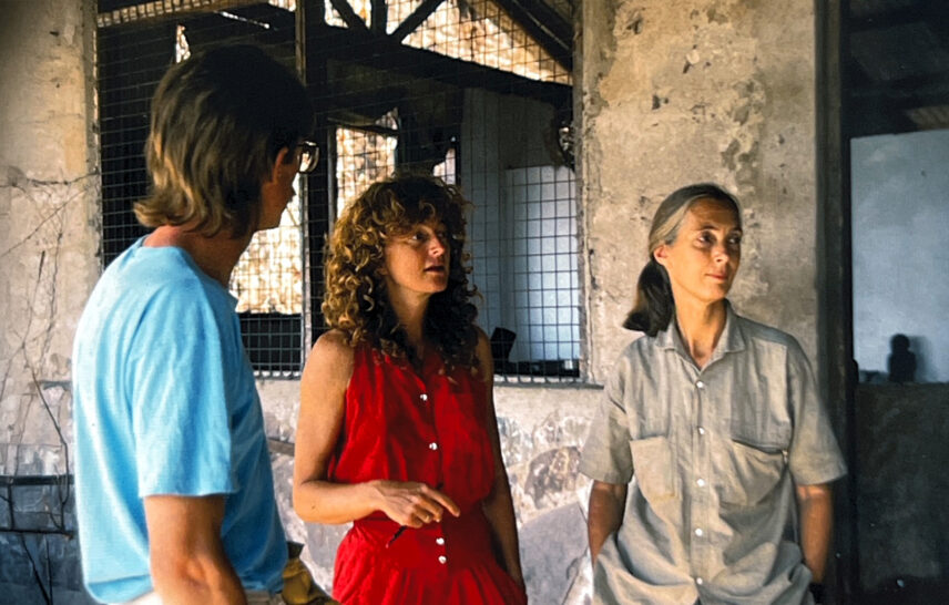 jane goodall with judi and rick thomson
